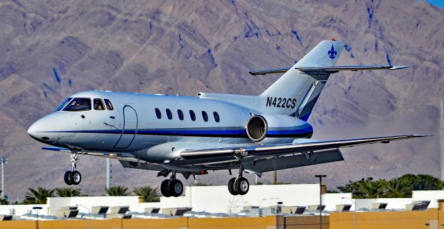 Hawker 800 (N422CS) - N422CS 1988 Raytheon Hawker  BAE 125-800A s/n 258110 - Las Vegas - McCarran International (LAS / KLAS)br /USA - Nevada, March 16, 2016br /Photo: Tomás Del Coro