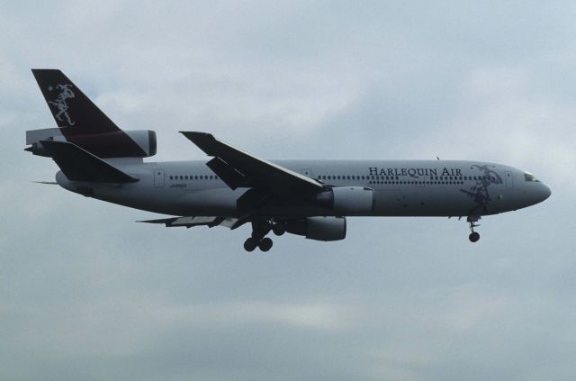 McDonnell Douglas DC-10 (JA8550) - Final Approach to Narita Intl Airport Rwy34L on 1998/05/06