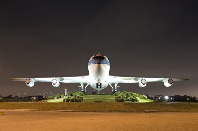 Boeing 720 (N930NA) - NASA has flown zero-g flights on various aircraft for many years. In 1959, Project Mercury astronauts trained in a C-131 Samaritan aircraft, which was dubbed the "Vomit Comet".[6]  Twin KC-135 Stratotankers were used until December 2004 but have since been retired. One, a KC-135A known as NASA 930, was also used by Universal Pictures and Imagine Entertainment for filming scenes involving weightlessness in the movie Apollo 13; that aircraft was retired in 2000 and is now on display at Ellington Field, near the Johnson Space Center. The KC-135A is estimated to have flown over 58,000 parabolas. The other (N931NA or NASA 931) made its final flight on October 29, 2004, and is permanently stored in the Pima Air & Space Museum in Tucson, Arizona.  In 2005, NASA replaced the aircraft with a McDonnell Douglas C-9B Skytrain II that was formerly owned by KLM Royal Dutch Airlines and the United States Navy