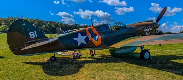 CURTISS Warhawk (NL740PN) - NL740PN Curtiss P-40N Warhawk Serial 28589 "Skeeter" - Warbirds Over The Beach 2024 Military Aviation Museumbr /Air Show br /42VA - Virginia Beach Airportbr /Photo: Monica Elise Del Corobr /October 6, 2024br /(TDelCoro)