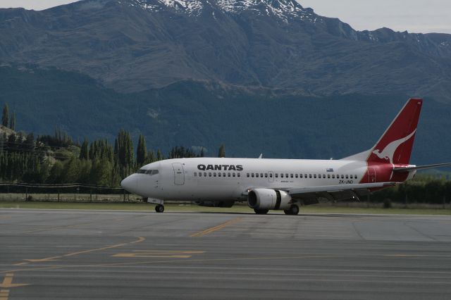 ZK-JND — - Quantas with New Zealand number for use in New Zealand domestic routes