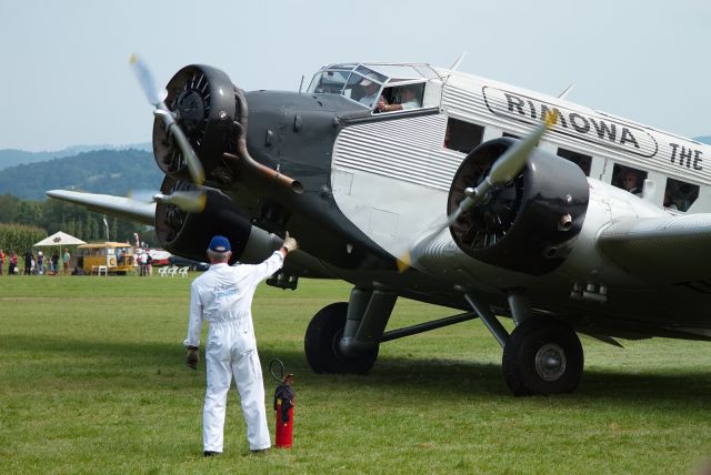 JUNKERS Ju-52/3m (HB-HOT) - HB-HOT 2017-08-27 Bensheim, Germany