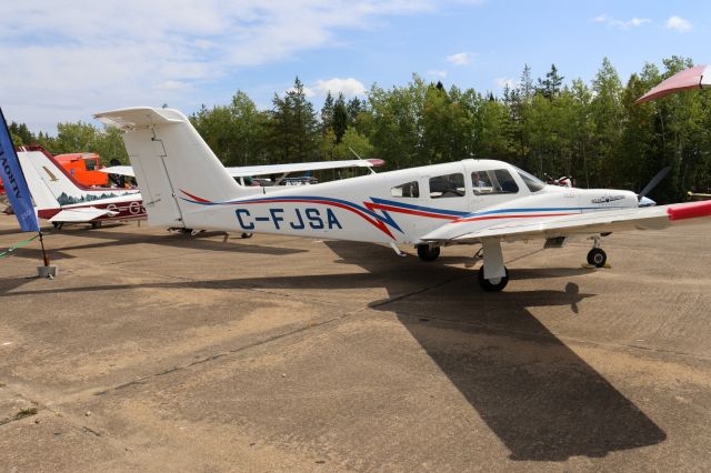 Piper PA-44 Seminole (C-FJSA) - C-FJSA Piper Siminole PA-44 RVA à CSQ4 Aéroport de Casey QC. le 02-09-2023 à 11:21