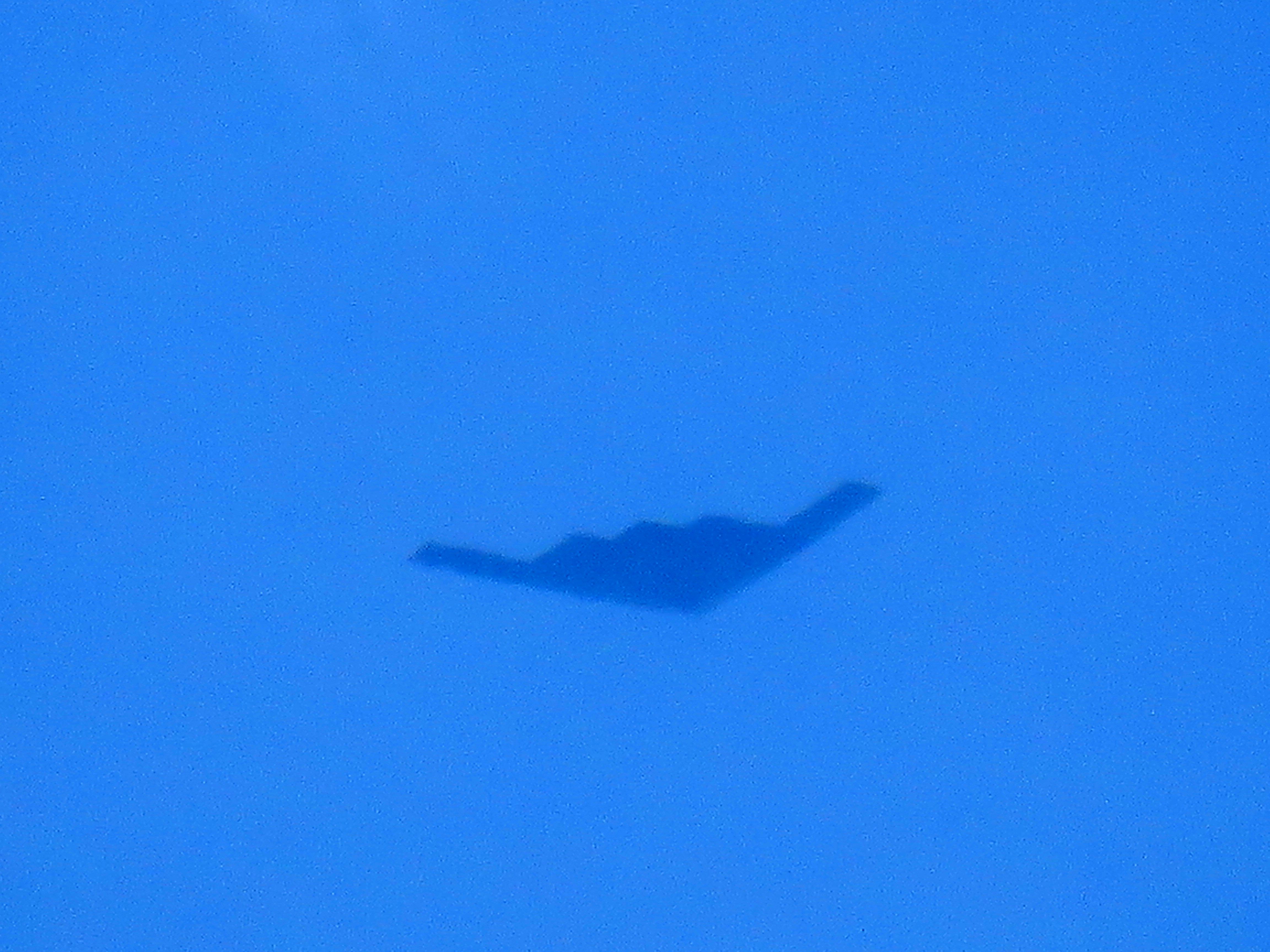 Northrop Spirit (88-0328) - Flying high over Baxter Springs Kansas (78KS) in Southeast heading East towards Joplin Missouri.