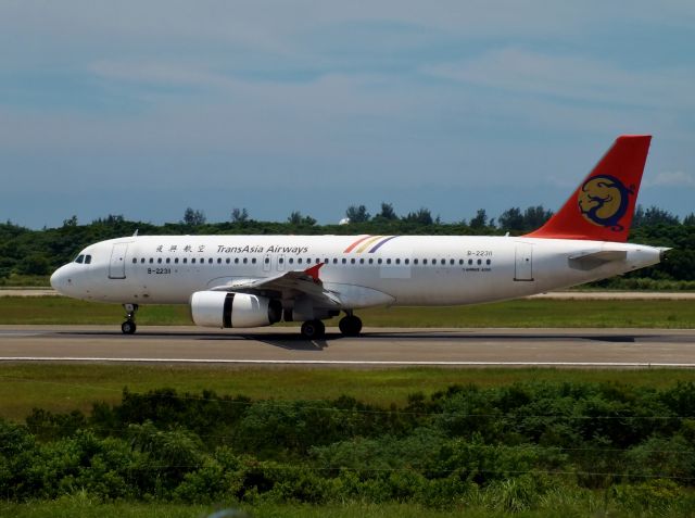 Airbus A320 (B-22311) - TransAsia Airways