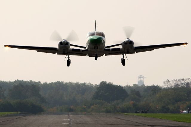 Cessna 404 Titan (OO-GPS) - AIRCRAFT USED FOR POLUTION-CONTROL