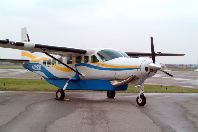 Cessna Caravan (N208WF) - At ramp at Huntsville Flight Center    KHSV