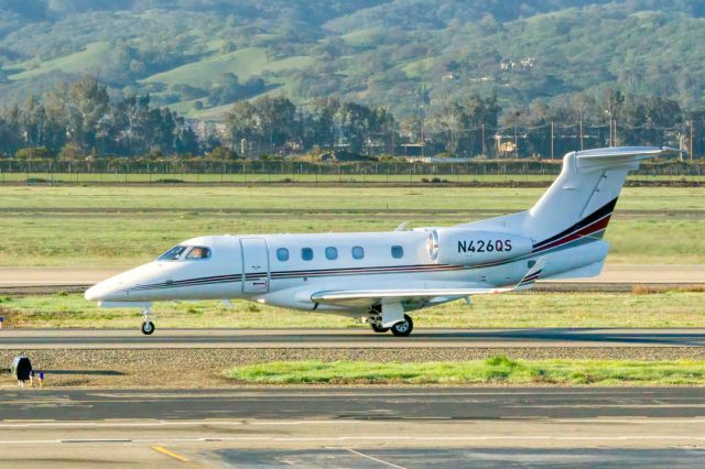 Embraer Phenom 300 (N426QS) - Embraer EMB-505 Phenom 300 at Livermore Municipal Airport(CA). March 2021.