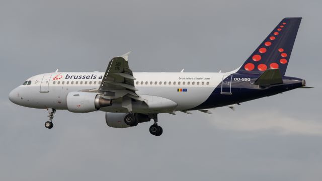 Airbus A319 (OO-SSG)