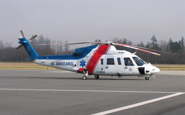 Sikorsky S-76 (C-GHHJ) - British Columbia Ambulance Service