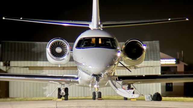 Cessna Citation Latitude (N534QS) - Face to face with the work horse of the NetJets fleet. br /br /This aircraft is a 2022 Cessna 680A Citation Latitude, SN 680A-0315, owned/operated by NetJets. 11/23/22. 