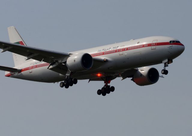 Boeing 777-200 (A6-ALN) - Abu Dhabi Amiri Flight