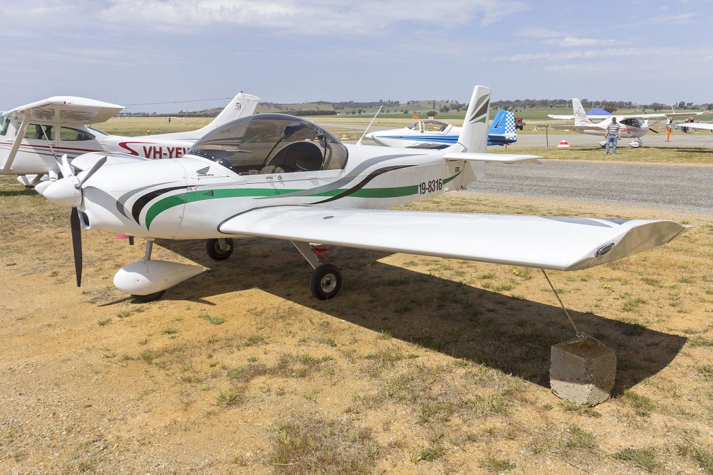 ZENAIR Super Zodiac (19-8316) - Zenith Zodiac CH 601 XL-B (19-8316) on display during the Wagga City Aero Club open day at Wagga Wagga Airport.