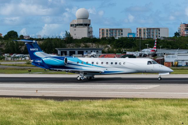 Embraer ERJ-135 (N494TG) - Embraer ERJ-135BJ on take off December 2021