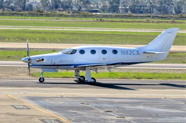 Epic Aircraft LT (N82CX) - Epic Aircraft E1000 at Livermore Municipal Airport. March 2021