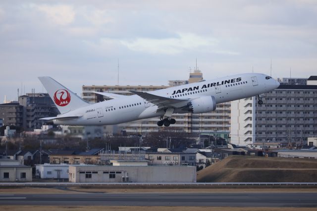 Boeing 787-8 (JA848J) - January 26,2025:ITM-HND.
