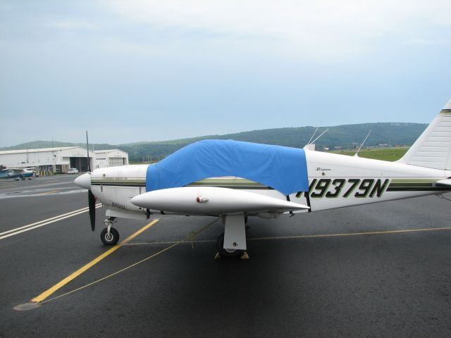 Piper Cherokee (N9379N) - at Queen City (too bad its covered!)