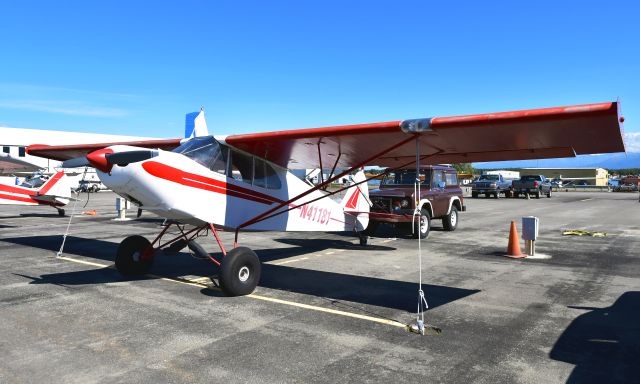 Piper L-21 Super Cub (N41181) - Piper J-5A Cub Cruiser N41181 in Anchorage Lake Hood Seaplane Base