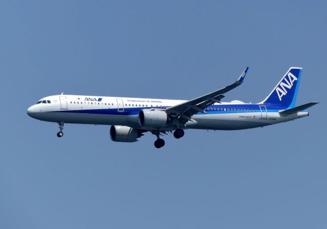 Airbus A321 (JA132A) - Tokyo-Haneda(HND) R/W34L (2018/04/20)
