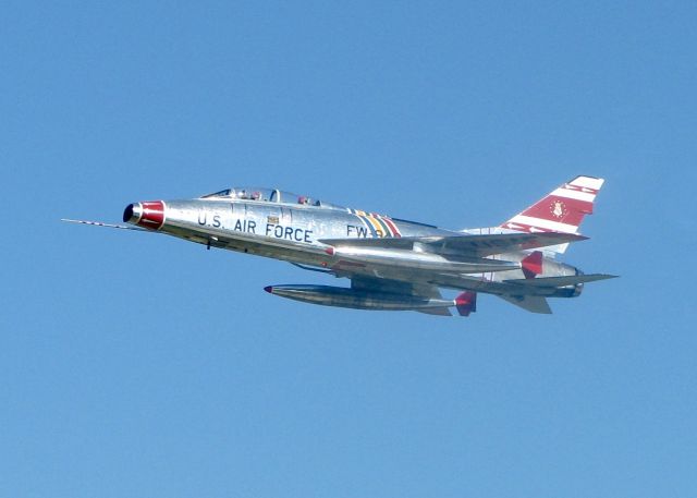 North American Super Sabre (N2011V) - At AirVenture.