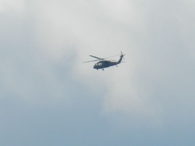 VANG — - A U.S Army UH-60 Blackhawk One Minute After Departing Manassas Reginal For A Fuel Stop