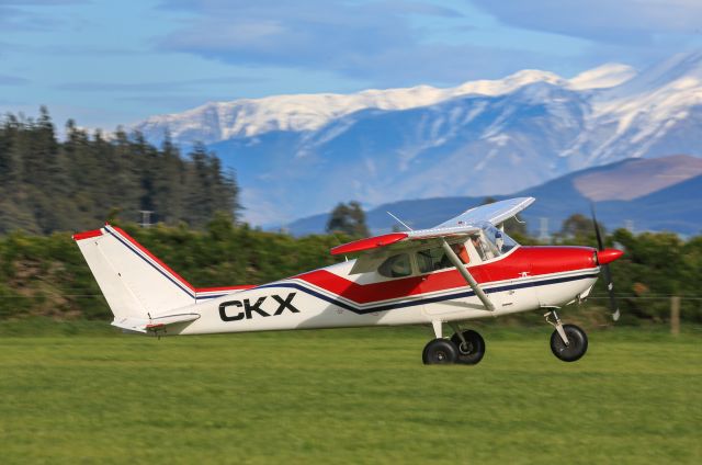 Cessna Skyhawk (ZK-CKX) - Darfield private airstrip, Canterbury, NZ.