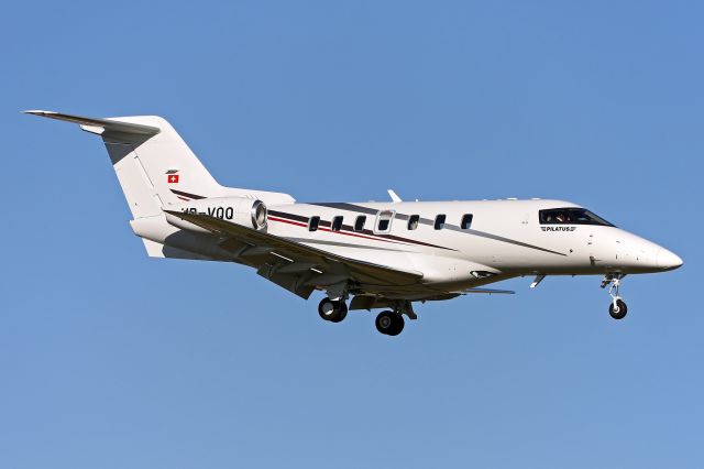 Pilatus PC-24 (HB-VQQ) - Photo taken on October 25, 2021.