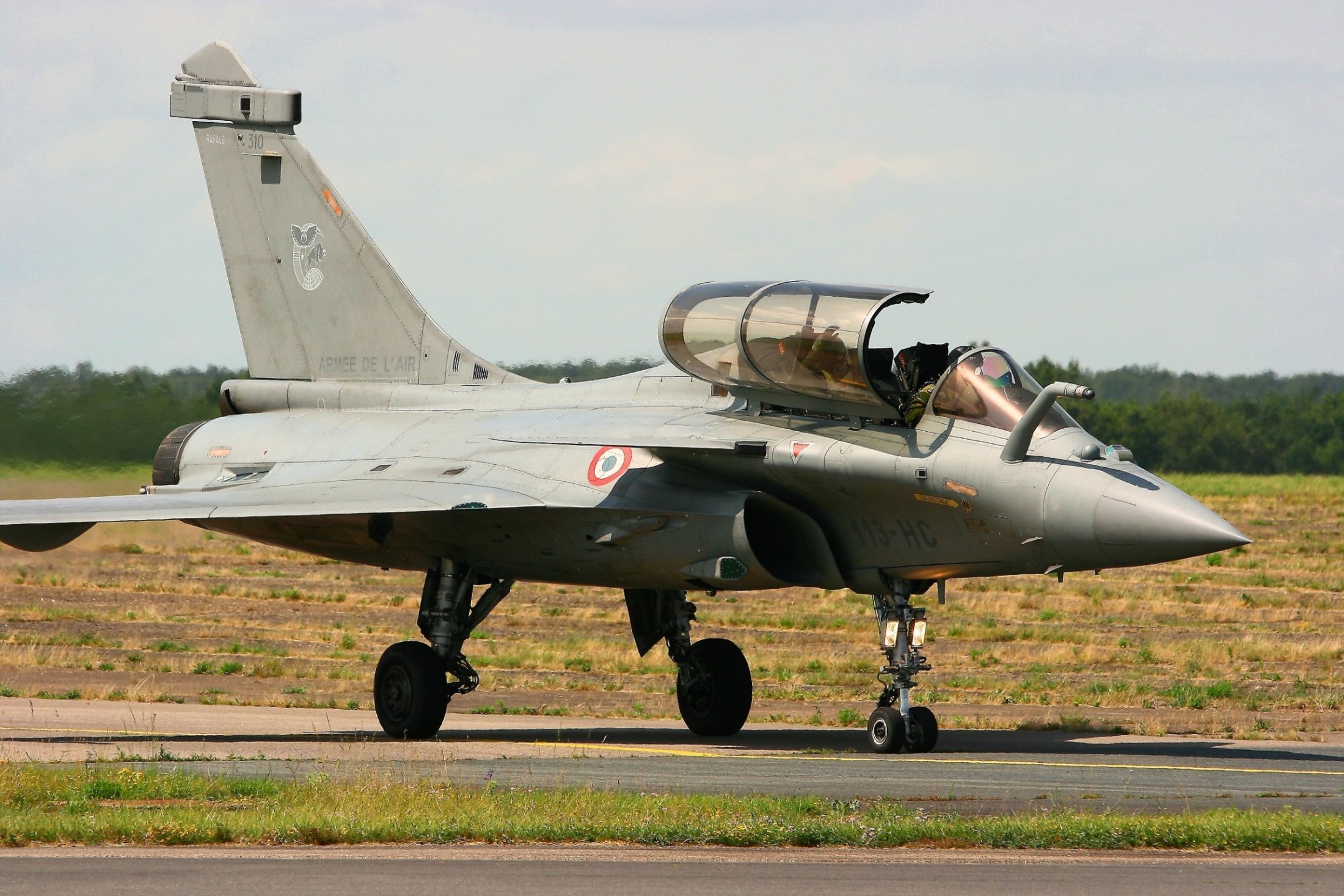 N113HC — - French Air Force Dassault Rafale B, Avord Air Base 702 (LFOA) in june 2012