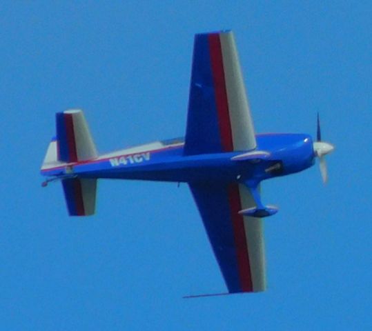 EXTRA EA-300 (N41CV) - Over Corvallis, Oregon afternoon of 3d December 2017.
