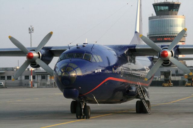 Antonov An-12 (UR-CGV) - AN-12 BK - Graz 03.03.2012