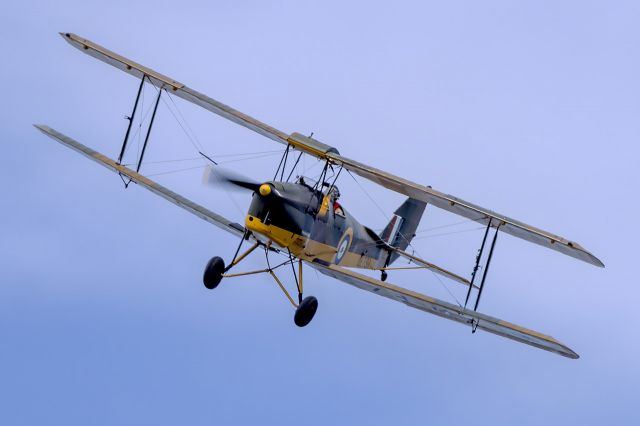 9H-RAF — - Malta Aviation Museum Airworthy Tiger Moth over Grand Harbour.