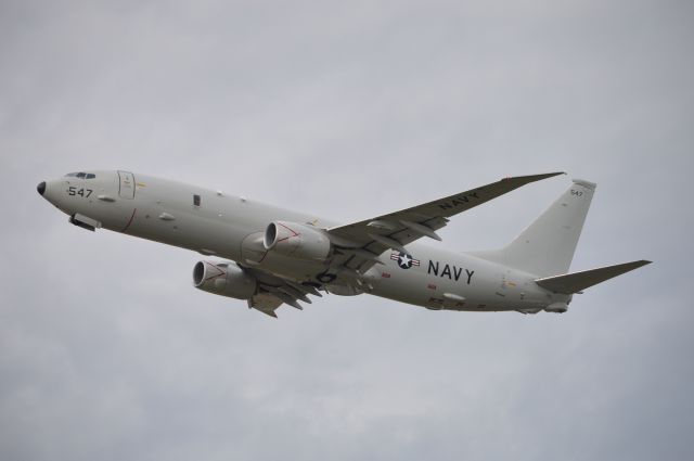 Boeing P-8 Poseidon (16-9547) - The third Navy P-8 Poseidon I saw on this trip, working the traffic pattern and shooting multiple instrument approaches!