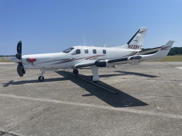 Daher-Socata TBM-900 (N228KC) - TBM 960 @KMQI ramp.