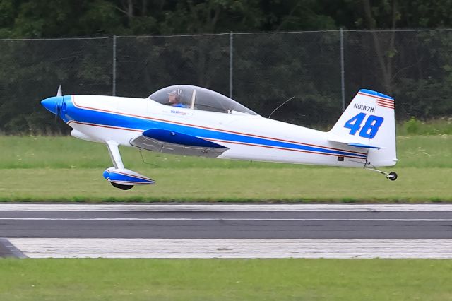 Vans RV-4 (N9187M) - Morning launch for AirVenture Cup Race, 21 July 2024