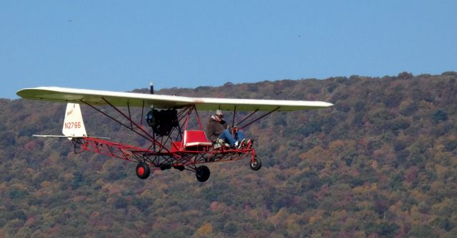 N2766 — - On short final at the annual "Great Pumpkin Fly-In" is this 1970 Rudolff RLV-1 Breezy from the Autumn of 2022.