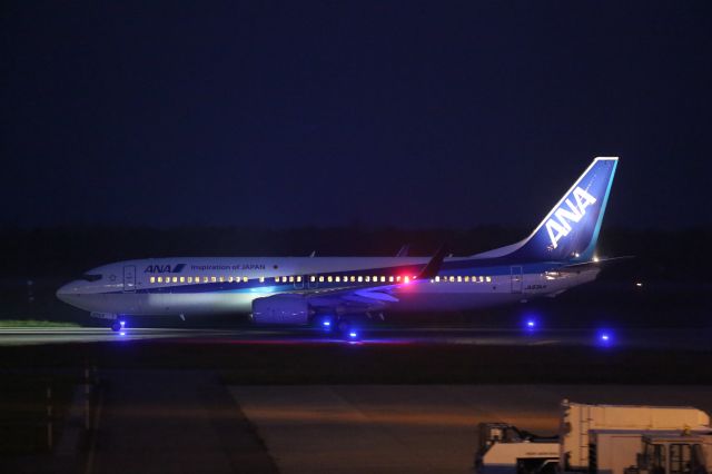 Boeing 737-800 (JA83AN) - 25 May 2016:HKD-HND.