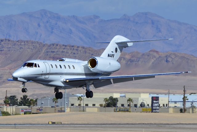 Cessna Citation X (N44PR) - N44PR 2004 CESSNA 750 s/n 750-0214 - Las Vegas - McCarran International (LAS / KLAS)br /USA - Nevada, February 27, 2014br /Photo: Tomás Del Coro