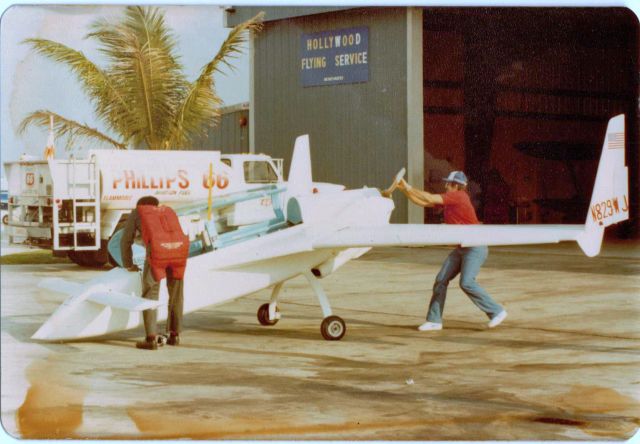 N829WJ — - First Test Flight 1981