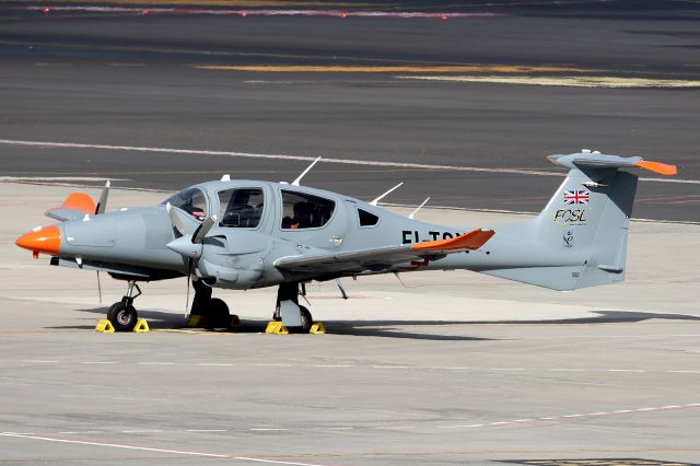 Diamond DA-62 (EI-TCN) - Tenerife Sur - Reina Sofia (TFS / GCTS) - Spainbr /br /Photo taken: June 5, 2023br /br /Operator: Flights Calibration Servicesbr /Type: Diamond DA-62br /Registration: EI-TCNbr /Serial: 62.044br / 