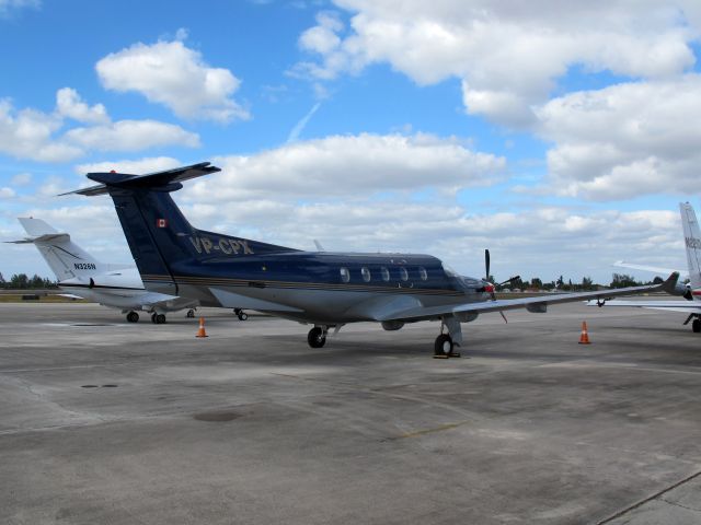 Pilatus PC-12 (VP-CPX)