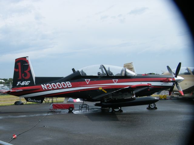 Raytheon Texan 2 (N3000B) - N3000B T6C AT EGLF 2014