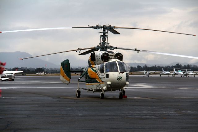 KAMOV Ka-32 (C-FIGR) - KRDD - Kamov KA-32 at Redding, CA 6/16/16 - I almost missed this as parked behind the building. Click full.