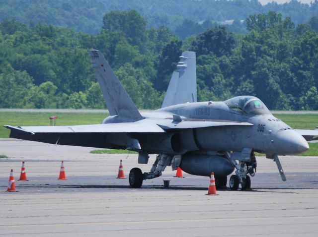 — — - One of two F18s on the ramp the day after the Coca-Cola 600 (Memorial Day) - 5/30/11