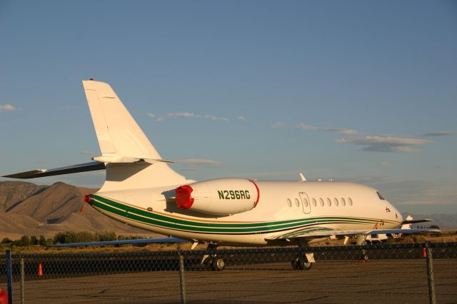 Dassault Falcon 2000 (N296RG) - On the ramp in Winnemucca, Nevada