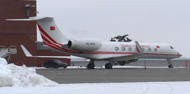 Gulfstream Aerospace Gulfstream IV (TC-ATA) - Government of Türkiye Gulfstream Aerospace Gulfstream IV (TC-ATA) at YOW on 9 Dec 23.  