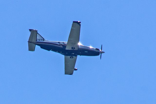 Socata TBM-850 (N372TB) - Subject aircraft photographed on 14-July-2020 at 1144HrsEDT over Northern New Jersey while enroute to CDW from BHB.