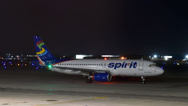 Airbus A320 (N637NK) - Spirit Airlines Airbus A320-232(WL) N637NK in Detroit 