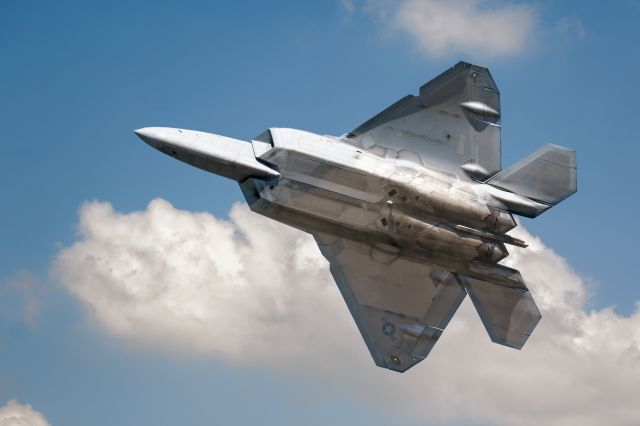 Lockheed F-22 Raptor — - Close pass of the F-22 taken at Cleveland National Airshow in 2016.