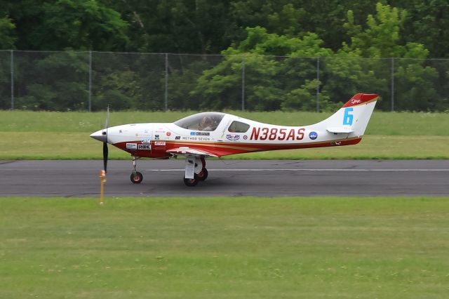 Lancair Legacy 2000 (N385AS) - Morning launch for AirVenture Cup Race, 21 July 2024