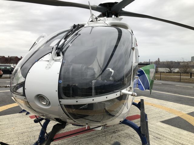 Eurocopter EC-635 (N551HU) - HackensackUMC Palisades: Emergency Room, North Bergen, NJ